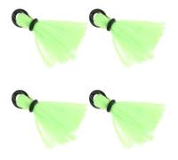 MAGICLULU 4 Pezzi Indicatore Strike per Pesca a Mosca, Galleggiante Eva | Accessori per Persici e Bass, Uso in Acqua Interna e Specchio D'acqua, Superficie Morbida, Alta Sensibilità