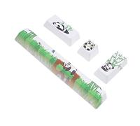 MAGICLULU 4 Pezzi keycap copritastiera tasti della tastiera copritasti sfumati Accessorio per tastiera copritasti giapponesi tappi copritasti pbt bianca