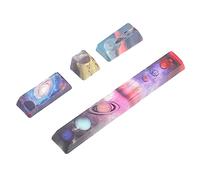 MAGICLULU 4 Pezzi keycap tastiera Viola tappi chiave Copritasti panda copritasti sfumati copritasti giapponesi simpatici copritasti cappuccio chiave del computer pbt