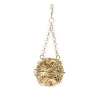 MAGICLULU 4 Pezzi palla per aromaterapia spalliera gemstone Diffusore retrò collane pendente della collana ciondolo aromatico decorativo ciondolo con sfere di aromaterapia porta incenso rame