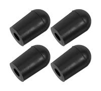 MAGICLULU 4 Pezzi Puntali in Gomma per Contrabbasso, Cuscinetti Antiscivolo per Cordiera Basso, Accessori per Contrabbasso Tappo di Protezione Robusto e Facile Installazione per Esibizioni