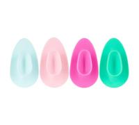 MAGICLULU 4 Pezzi Strumento Per Il Lavaggio Del Viso Spazzola Per Il Viso in Silicone Spazzola Esfoliante Delicata Per Donne Delicata Sulla Pelle