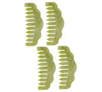 MAGICLULU 4 Pz Pettine Da Massaggio Raschietto Per Testa Di Agopuntura Strumento Di Massaggio Raschiante Xiuyan Mancare Togliere La Testa Pettine Per Cuoio Capelluto