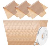 MAGICLULU 40 Pezzi Buste per Fiori in Carta Kraft Resistente per Bouquet, Confezione Raffinata Funzione Protettiva per Regali e Decorazioni Floreali