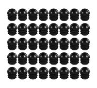 MAGICLULU 40 Pezzi Tappi Terminali per Tubi Rotondi 19 Mm in Plastica Resistente Protezioni per Gambe di Mobili e Sedie Copri Tubi Silenziosi per Pavimenti Delicati in Casa e Ufficio