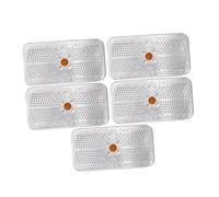 MAGICLULU 5 pezzi Essiccante Gel Silice Indicatore Cambia Colore Riutilizzabile in Scatola Alluminio per Armadi Fotocamere e Sicurezza Contro Umidità