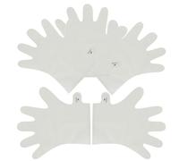 MAGICLULU 5 Pezzi Maschera Mani Idratante Hand Masks Guanti in Pe e Pp Nutriente le Mani Cura e Trattamento e Screpolate