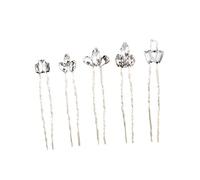 MAGICLULU 5 Pz accessori per fermaglio per floreale clip a coccodrillo barrette forcine bacchette tiara di strass diamante tornante forcina per
