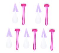 MAGICLULU 5 Set rifilatura delle parti intime strumenti per la della pelle del viso rasoio portatile bikini rasoio facciale rasoio per taglia pubici Manuale modello