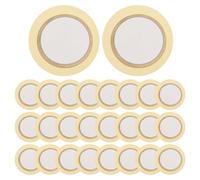 MAGICLULU 50pezzi Dischi Piezoelettrici in Ceramica Trasuduttore in Rame Trigger Buzzer Leggero e Compatto Alta Sensibilità Basso Consumo Energetico Facile Installazione Robusto e Durevole