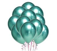 MAGICLULU 50pezzi Palloncini in Lattice da Colore Verde Pastello di Palloncini Metallizzati per Decorazioni di Festa Articoli per Feste e Festival