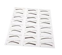 MAGICLULU 6 Pcs Sopracciglio Stencil Per Il Trucco Sopracciglio Grooming Modello Sopracciglia Grooming Stencil Ragazza Adesivo Sopracciglio Sopracciglio Adesivo Righello Strumenti Di Trucco