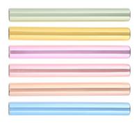 MAGICLULU 6 Pezzi Cappucci per Prolungare la Durata per Penne Manicure in Acrilico Opaco Resistenti alla Luce Lavorazione Fine Set da 6 Colori per Accessori Unghie Nail Art