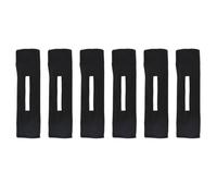 MAGICLULU 6 Pezzi Strumento per Chignon per Chioma Donna e Ragazze Fascia per Chioma Nero per Creare Acconciature Istantanee per Uso Quotidiano e Spiaggia