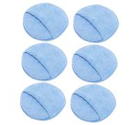 MAGICLULU 6 pezzi Tampone Lucidatura Auto Microfibra e Alta Assorbenza per Ceratura e Pulizia Senza Graffi