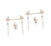 MAGICLULU 6 Pz Coppia Di Pettini Per Con Nappa Forcina Per Retrò Pettine Per Da Sposa Fermagli Per Acconciature Accessori Per Materiale in Lega Hanfu