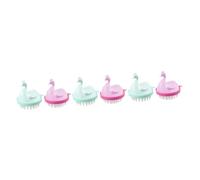 MAGICLULU 6 Pz Pettine Per Shampoo Da Massaggio Pettini Per Bambini Spazzola Per Shampoo Per Cuoio Capelluto Dei Per Ricci Pp Ordinario Bambino Soffione Doccia