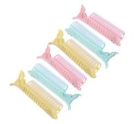 MAGICLULU 6Pcs Ferro Arricciacapelli Strumento Di Arricciatura Dei Per Lo Styling Dei Rulli Di Plastica Dei Soffici Bigodino Di Accessorio Dei