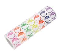 MAGICLULU 7 Pezzi Etichette Adesive Settimanali Colorate 25Mm dal Lunedì alla Fine della Settimana per Controllo Scorte Ristorante Panetteria Boutique Area Note Removibili