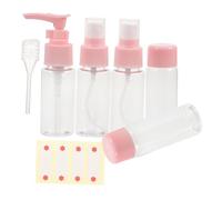 MAGICLULU 7 Pz bottiglie da toilette contenitori per cosmetici contenitori cosmetici contenitore per shampoo bottiglie da viaggio bottiglie spray contenitori da viaggio a tenuta stagna mini