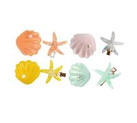 MAGICLULU 8 Pezzi Fermaglio per a forma di stella marina copricapo a forcina accessori per per ragazze barrette forcine tiara abito fermagli per per bambini Natale