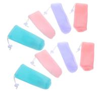 MAGICLULU 8 pezzi Sacchetti Schiumogeni per Sapone Rete Spumante Multiuso con Laccetto Borsa Sapone per Pulizia Viso e Corpo Adatta Tutta la Famiglia