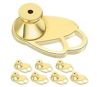 MAGICLULU 8pezzi Supporti per Sollevatori per Orecchini in Metallo per Orecchini Pesanti e Grandi Bloccaggio di Ricambio per Orecchie Cadenti Stabilizzatori di Supporto per Lobi