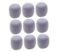MAGICLULU 9 pezzi Copertura Protettiva Microfono EVA Grigia Filtro Antivento e Antipolvere per Microfoni Standard per Ktv Conferenze e Spettacoli dal