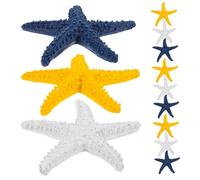 MAGICLULU 9pezzi Stella Marina Artificiale in Resina Decorazioni Tema Stelle da Parete e Acquario