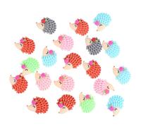 MAGICLULU Accessori per Chioma DIY in Resina a Forma di Riccio 20 Pezzi Decorazioni Delicate alla Moda per Abbellire Acconciature Fai da Te Colore Casuale