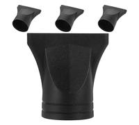 MAGICLULU Accessorio per Asciugacapelli Ugello Stretto Nero, Set da 4 Pezzi di Parti per Soffiatore Chioma, Concentratore di Flusso D’aria per Asciugatura Rapida e Styling Professionale