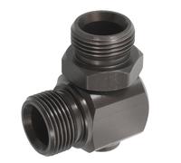 MAGICLULU Adattatore Girevole per Idropulitrice con Filetto M22 e Diametro Interno 14mm, Giunto Rotante 360°, Resistente alle Intemperie, per Pulizie Esterne