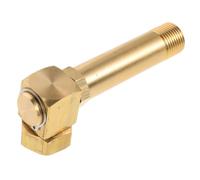 MAGICLULU Adattatore Girevole per Tubo da Giardino in Rame Design Flessibile a Gomito, Accessorio per Irrigazione Esterna e Miglioramento Efficienza Annaffiatura