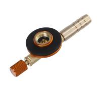 MAGICLULU Adattatore in Ottone per Bombola Gas Fornello da Campeggio, Convertitore Stabile per Ingresso Serbatoio Propano, Compatto e Portatile per Cucina e Barbecue All'aperto