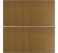MAGICLULU Adesivi Isolanti per Piastra e Ferro Arricciacapelli 10 Pezzi 10x12 Cm Resistente al Calore per Uso Professionale e Domestico, Protezione Termica Compatta per Styling Chioma