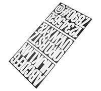 MAGICLULU Adesivi Lettere e Numeri Autoadesivi di Colore Chiaro Grandi 3 Pollici per Cassette Postali, Resistenti alle Intemperie per Uso Esterno, Set da 5 Confezioni per Decorazioni Fai