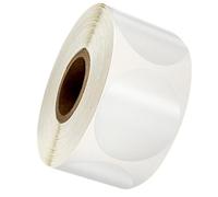 MAGICLULU Adesivi Sigillanti Rotondi Trasparenti 500 Pezzi, Etichette Autoadesive in Plastica Bopp per Confezioni Alimentari e Decorazioni Fai da Te, Adesivi per Sacchetti e Pacchetti