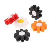 MAGICLULU Ammortizzatori per Racchetta da Tennis a Forma di Petalo, Set da 5 Pezzi, Smorzatori di Vibrazioni Decorativi e Durevoli per Uso Outdoor, Accessori Sportivi per Colore Casuale