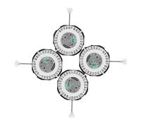 MAGICLULU Anello Quadrante Calendario Mensile per Orologio Meccanico, Movimento Leggero Quadrante Giornaliero, Kit Ricambio 4 Pezzi per Riparazione Orologi da Polso