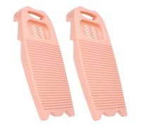 MAGICLULU ASSE da Lavaggio in Plastica 2 Pezzi, Tavoletta Antiscivolo per Bucato, Resistente e Spessa, per Lavare Biancheria Intima in Lavandino o Secchio