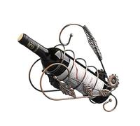 MAGICLULU bancarella del vino natale regalini natale strenne natale regalini di natale the natale ragali natale Porta vino espositore per vino rack di archiviazione portatile