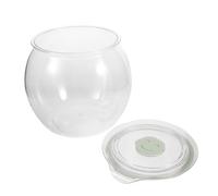 MAGICLULU Barattolo per Alimenti Trasparente da 4l con Coperchio Ermetico in Plastico e Silicone, Facile da Pulire, per Organizzazione Cucina e Dispensa