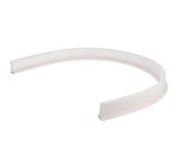 MAGICLULU Barriera Doccia Ferma Soglia in Gomma Silicone Bianco | Separa Zone Asciutta e Bagnata, Pieghevole, Previene Perdite e Mantiene gli Ambienti Asciutti