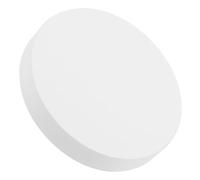 MAGICLULU Base in Gesso Rotonda Bianca per Scolpire Ceramica, Supporto Portatile e Pratico per Lezioni di Tornio e Creazione di Vasi Artigianali