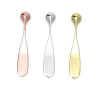 MAGICLULU Bastoncino Per Crema Per Gli Occhi Cucchiaio Per Il Trucco in Metallo Per La Della Pelle Strumento Per La Della Pelle Oro Rosa Oro Argento