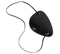 MAGICLULU Benda per Occhio Pirata Regolabile in Pelle Morbida, Accessorio Halloween e Carnevale e Adulti, Maschera gli Occhi Cosplay e Feste a Tema