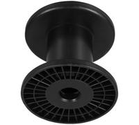 MAGICLULU bobina spool per elettricità cavo avvolgibile spool per rame rocchetti professionali ruota a fune ruota del cavo avvolgicavo di prolunga bobine di cavo plastica Black