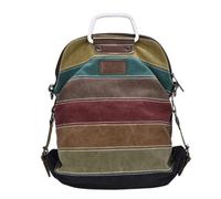 MAGICLULU Borsa a Mano Grande Capacità in Tela Multicolore Borsa Tote Donna Elegante Tracolla Regolabile e Manico Resistente Versatile per Uso Quotidiano e Shopping