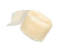MAGICLULU Budello Sintetico per Salumi in Collagene Beige da 23mm fare Salsicce e Prosciutti Fatti in Casa per DIY e Produzione Artigianale