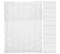 MAGICLULU Buste Imbottite Doppio Strato 6X8+3 CM Mailer Bolle Ispessite Confezione da 50 Pezzi per Spedizioni di Prodotti Fatti a Mano e Piccole Imprese